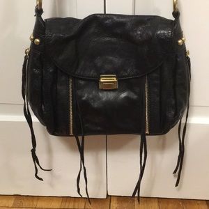 Rebecca Minkoff Moto-inspired Black Handbag